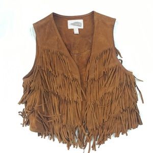 Fringe Suede Vest